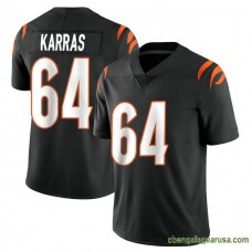 Mens Cincinnati Bengals Ted Karras Black Limited Team Color Vapor Untouchable Cb207 Jersey B668